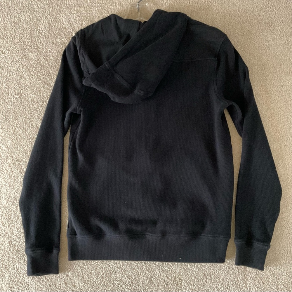 Michael Kors Black Jacket with Hood, Medium - Picture 4 of 8